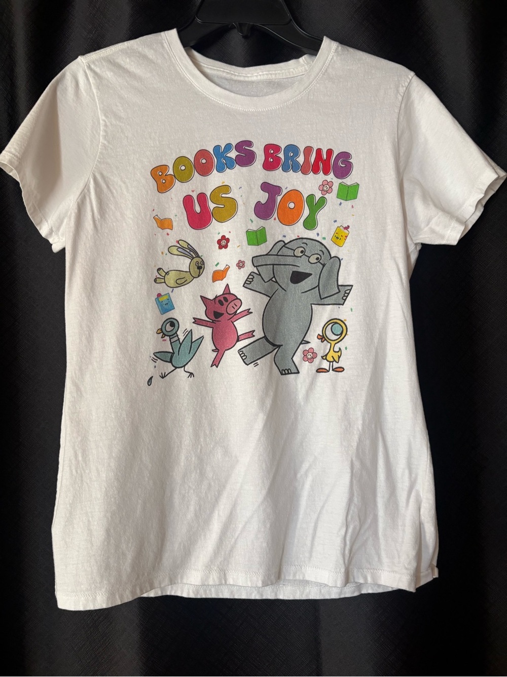 Books Bring Us Joy Graphic Short Sleeve Tee